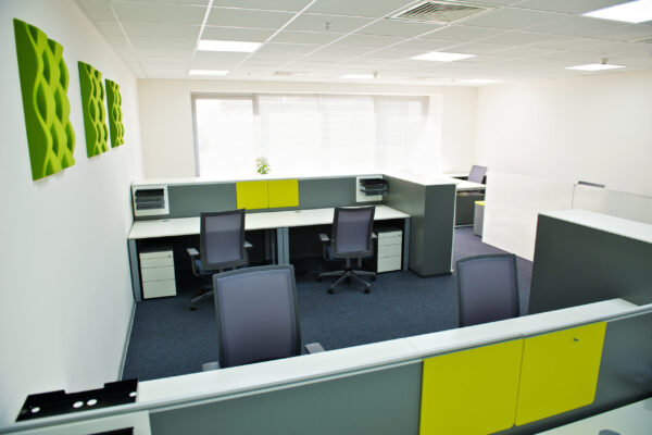 New ideas of modern office interior.
